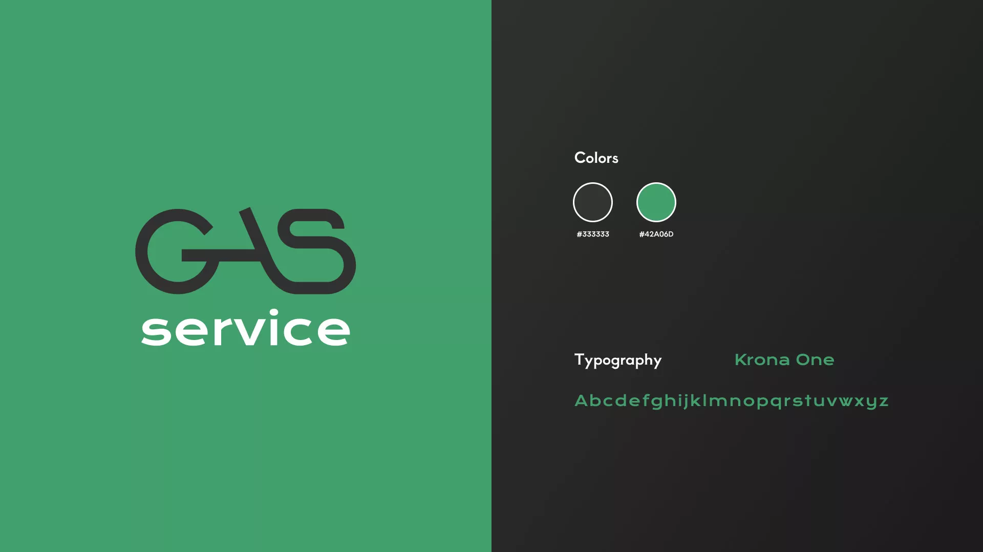 Разработка логотипа компании «Сервис газ» в Долинске