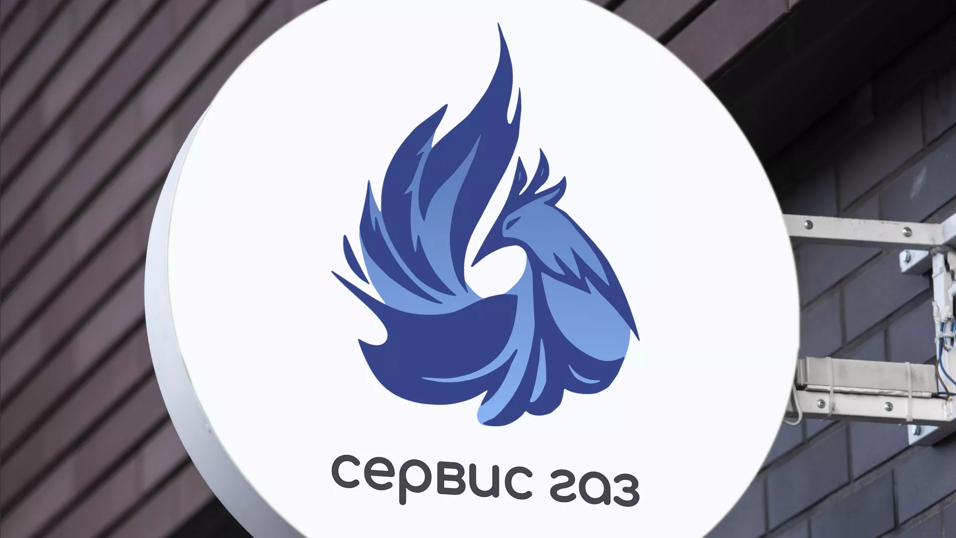 Создание логотипа «Сервис газ» в Долинске