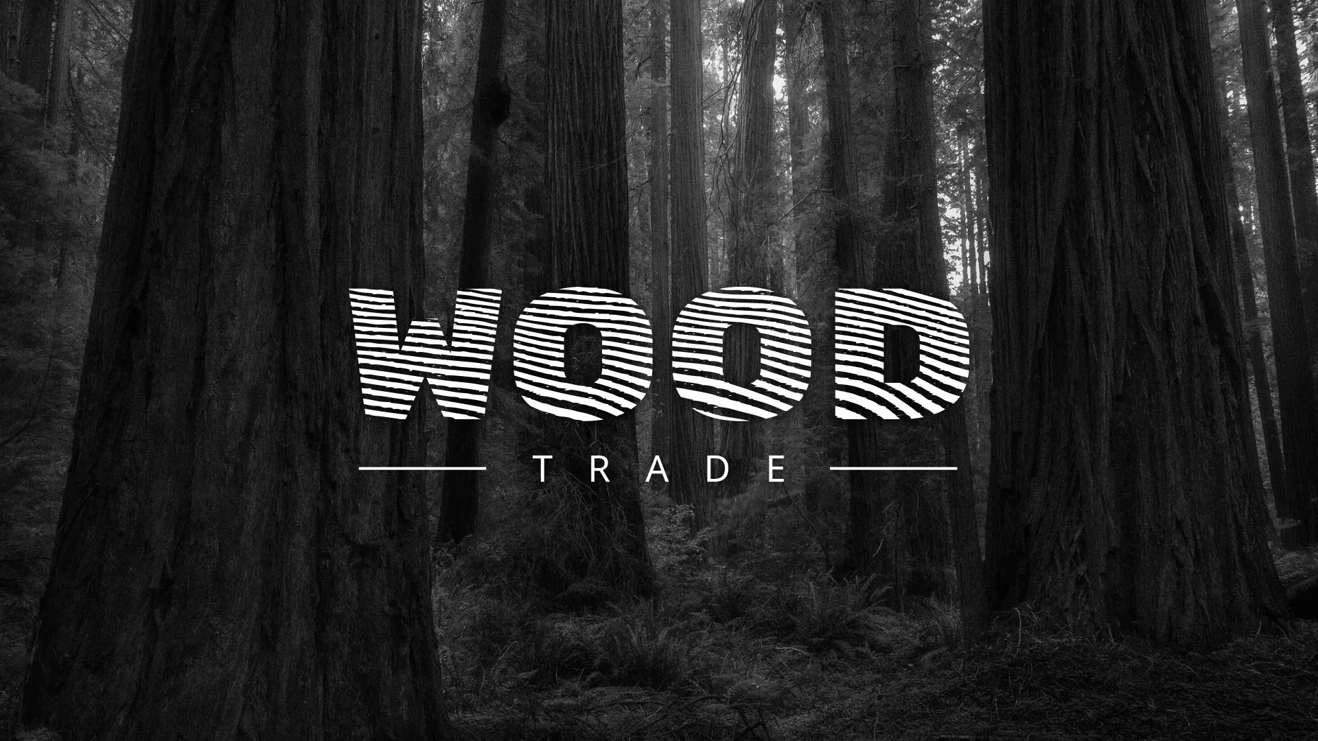 Разработка логотипа для компании «Wood Trade» в Долинске