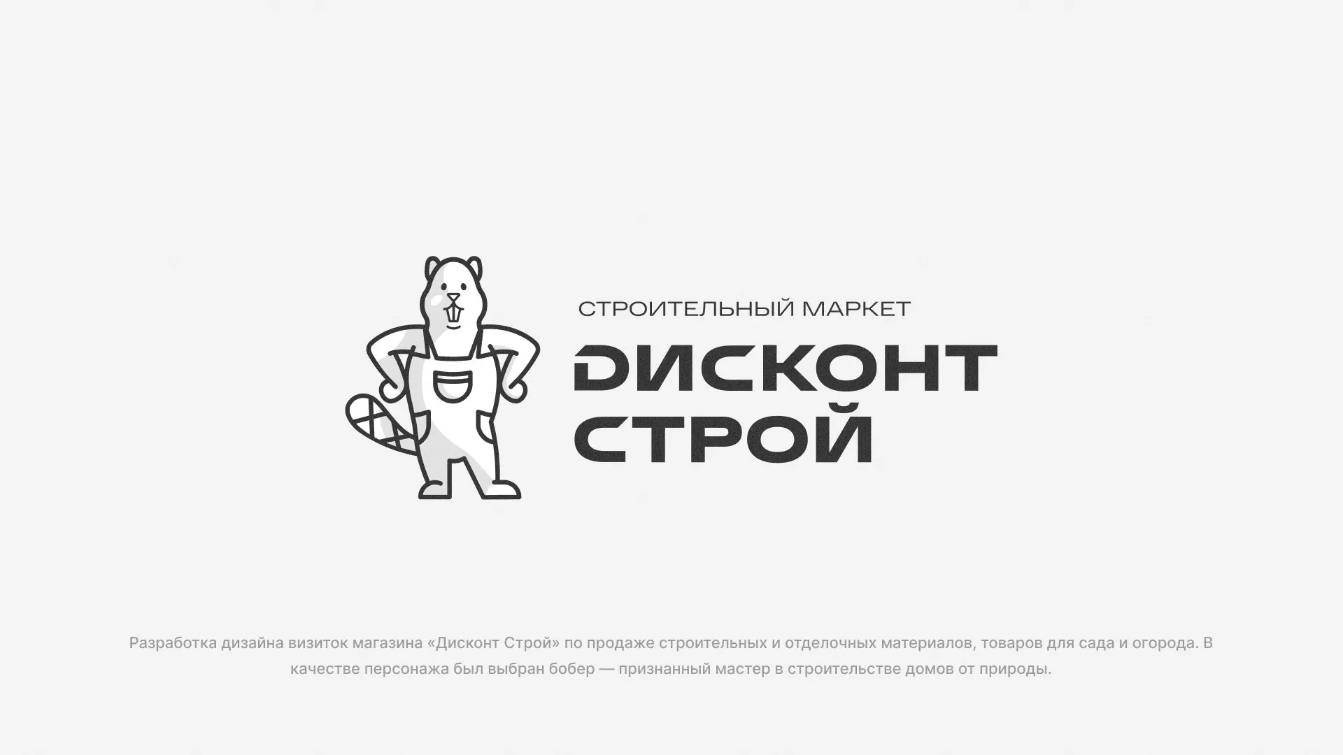 Разработка дизайна визиток магазина «Дисконт Строй» в Долинске