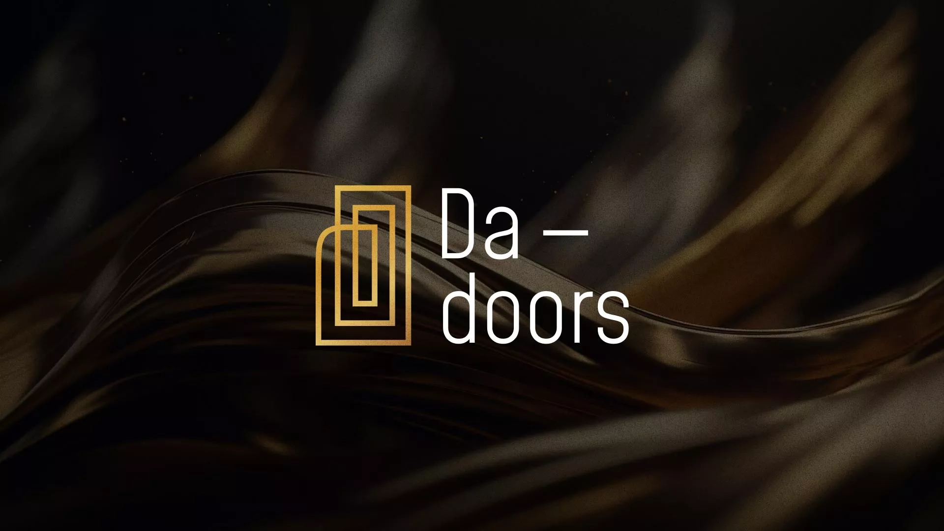Разработка логотипа для компании «DA-DOORS» в Долинске